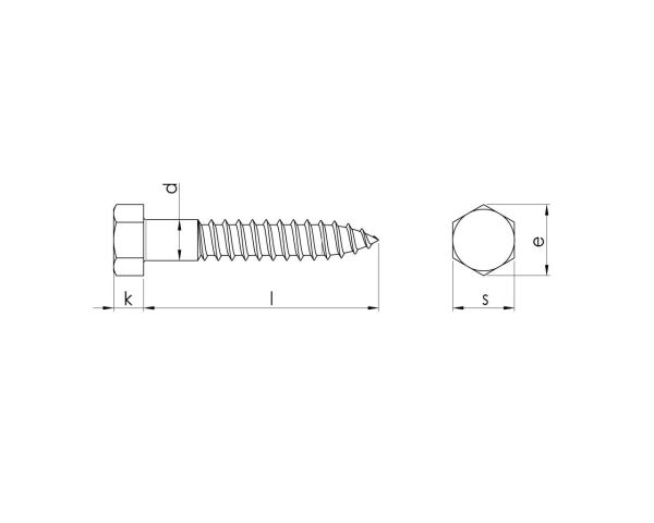 M8x70 Trifon Vida DIN 571