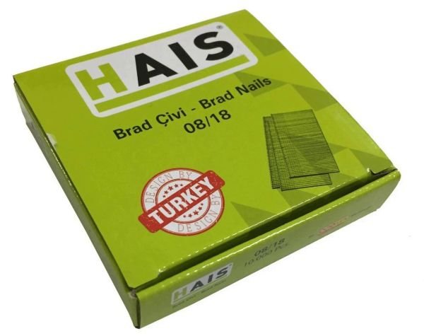 HAİS 21GA Pin Çivi 08x18 Başsız