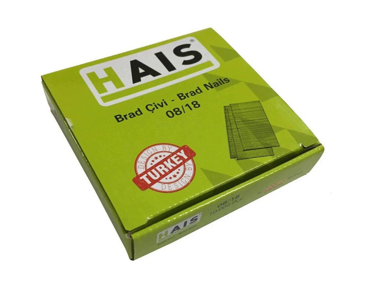 HAİS 21GA Pin Çivi 08x18 Başsız