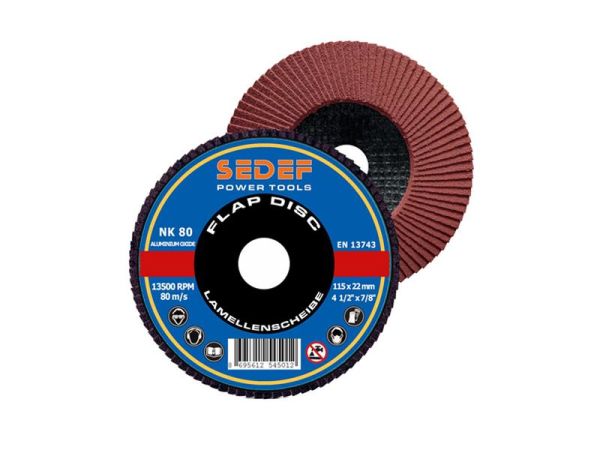 SEDEF Flap Disk NK 125x22 mm 80 Kum