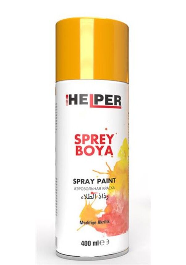 HELPER 1003 PARLAK SARI SPREY BOYA 200ML