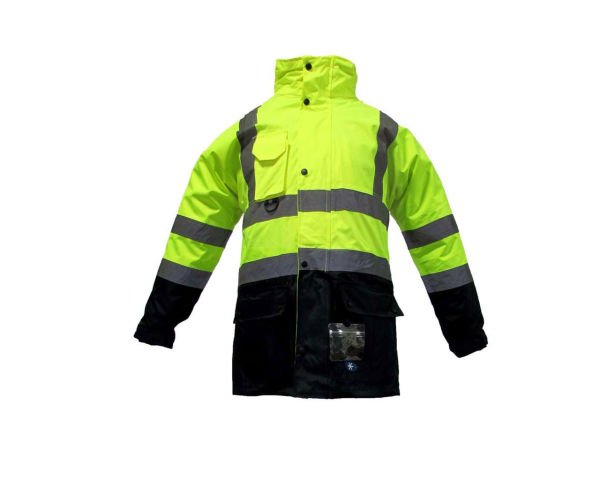 JUNIOR JN1003 (XXL) 5+1 İçi Çıkmalı Oxford Fosforlu Parka