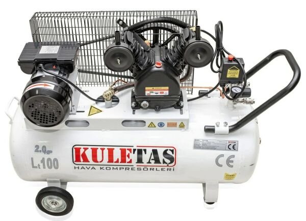 KULETAŞ HAVA KOMPRESÖRÜ 100  LİTRE 2HP