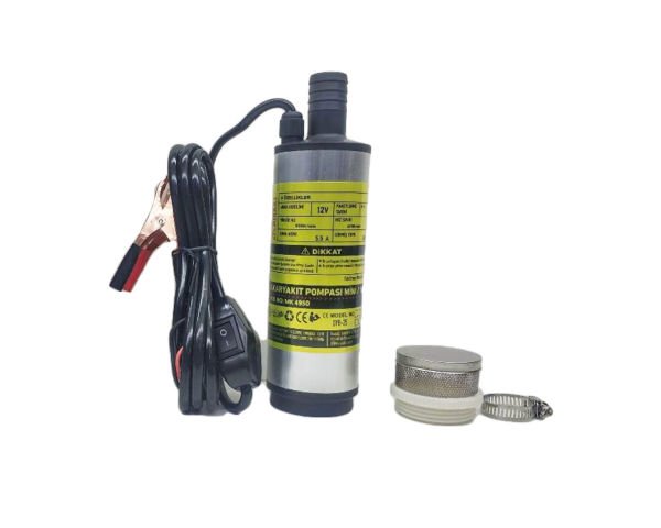 MK4950 12V 51 mm Akaryakıt Mazot Pompası Mini