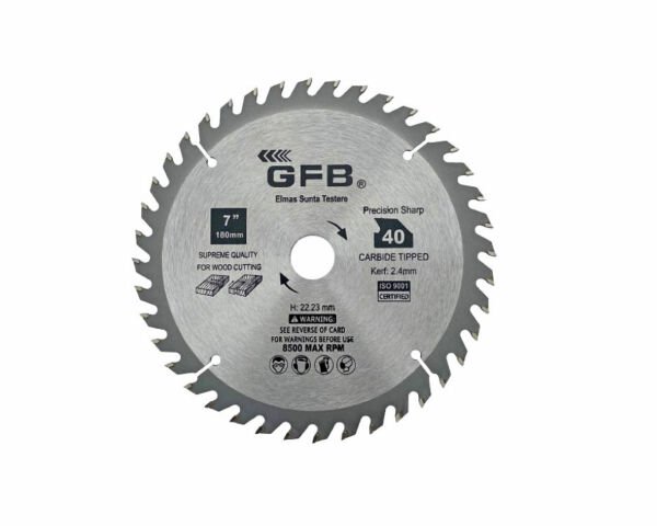 Elmas Daire Testere 300x30mm 40 diş GFB2376