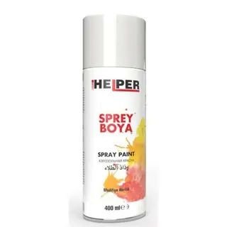 HELPER Akrilik Sprey Boya RAL 9010 Parlak Beyaz 200 ml