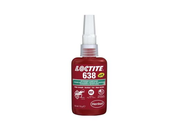 Loctite 638 Maksimum Mukavemetli Kaymalı Geçme 50ml