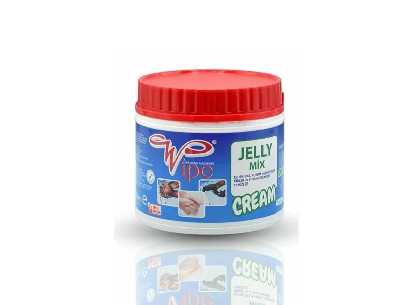 Wipe Jelly mix Krem Partiküllü El Temizleme Kremi 500 gr