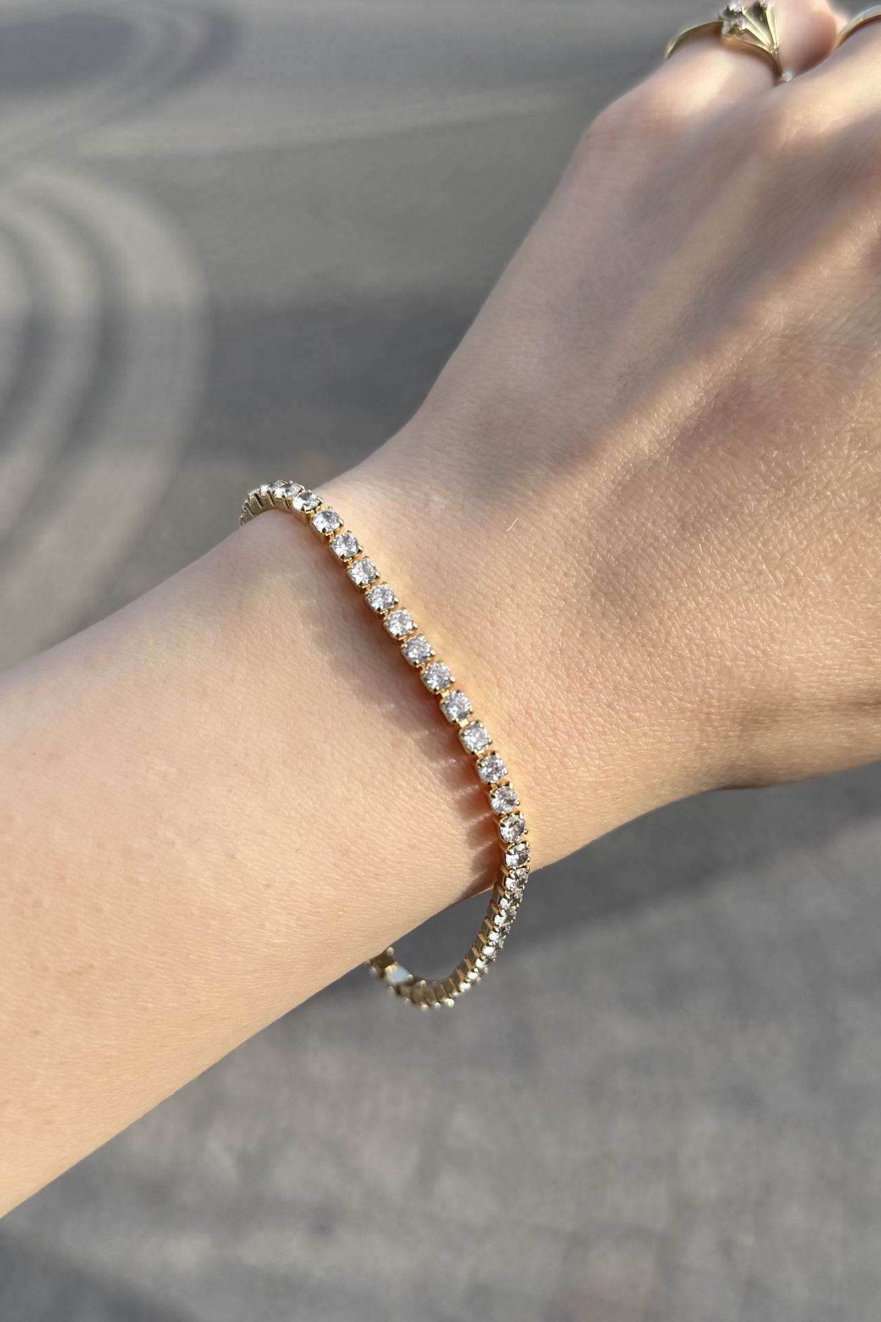VIP Su Yolu Bileklik 17 + 2 cm 14K