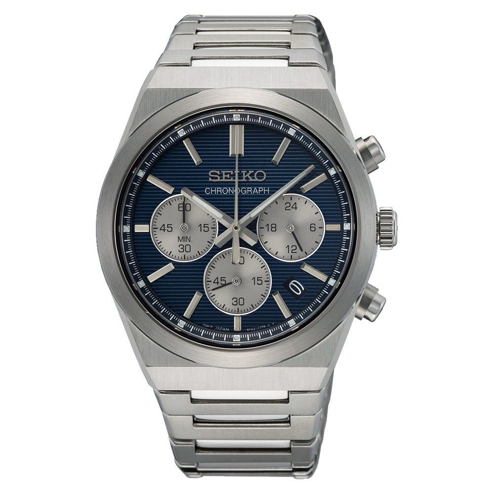 SEIKO SSB453P CHRONOGRAPH SAFİR CAM ÇELİK ERKEK KOL SAATİ