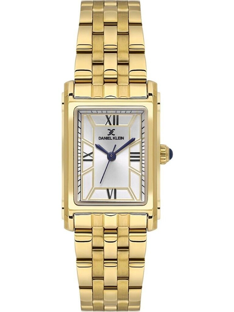 DANIEL KLEIN DK102-DK.1.13936-3 ALTIN KAPLAMA DİKDÖRTGEN KADIN KOL SAATİ