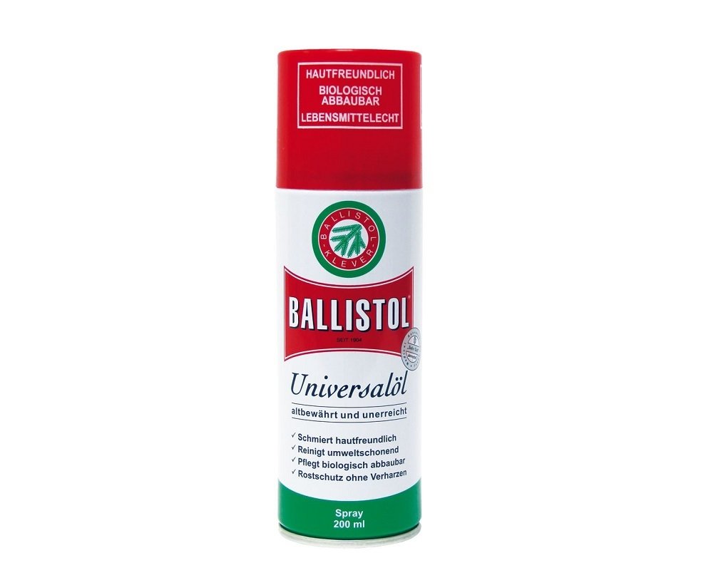 Ballistol Universal Çok Amaçlı Doğal Sprey Yağı, 200 ml.