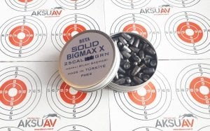 Beta Solid Bullet Bigmax X 46 Grain 6.35 mm Havalı Saçma