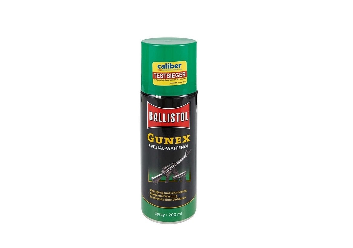 Ballistol Gunex Gun Care 200 ml. Sprey Bakım Yağı