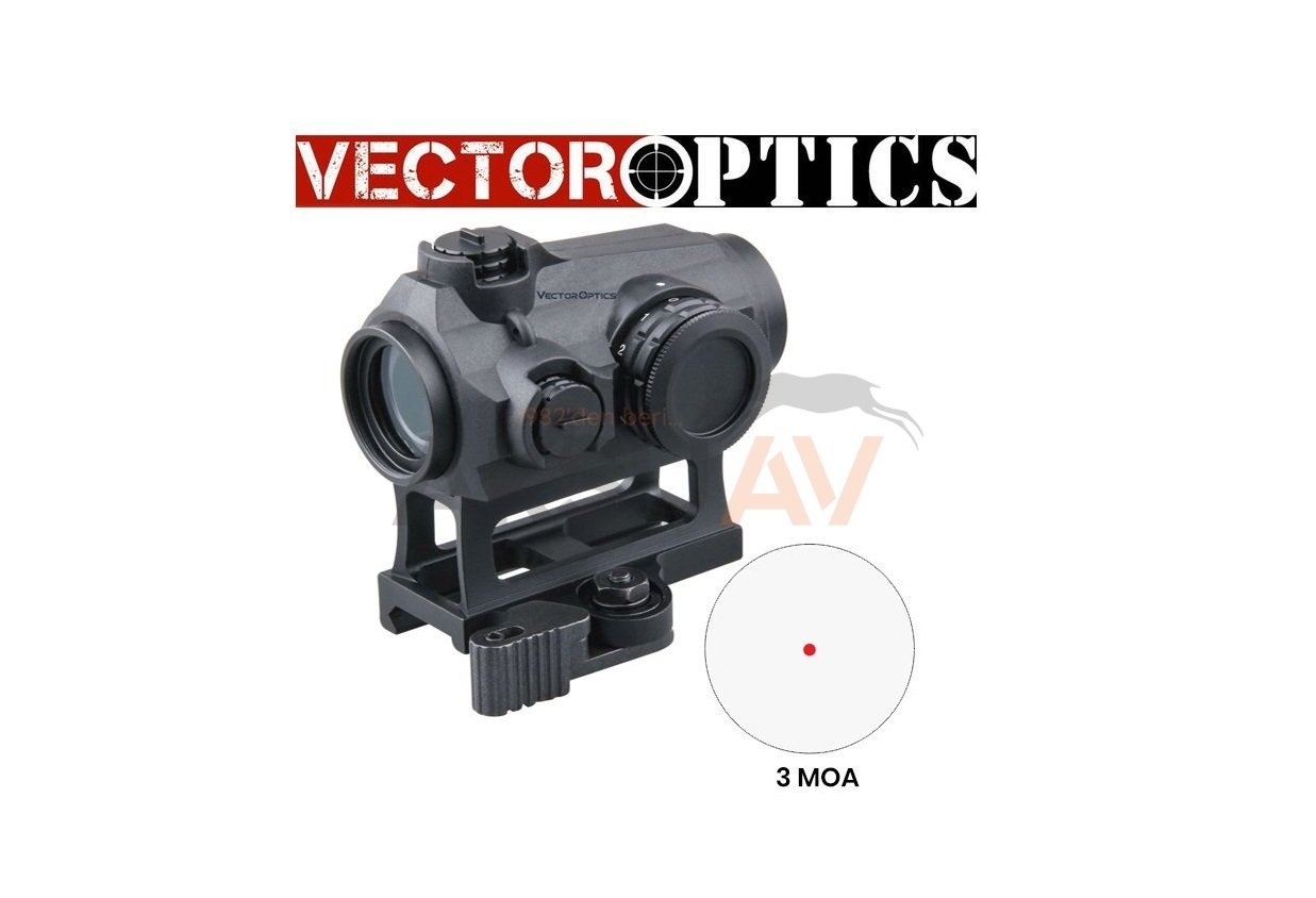 Vector Optics Maverick Gen3 1x22 Kauçuk Kaplı Red Dot