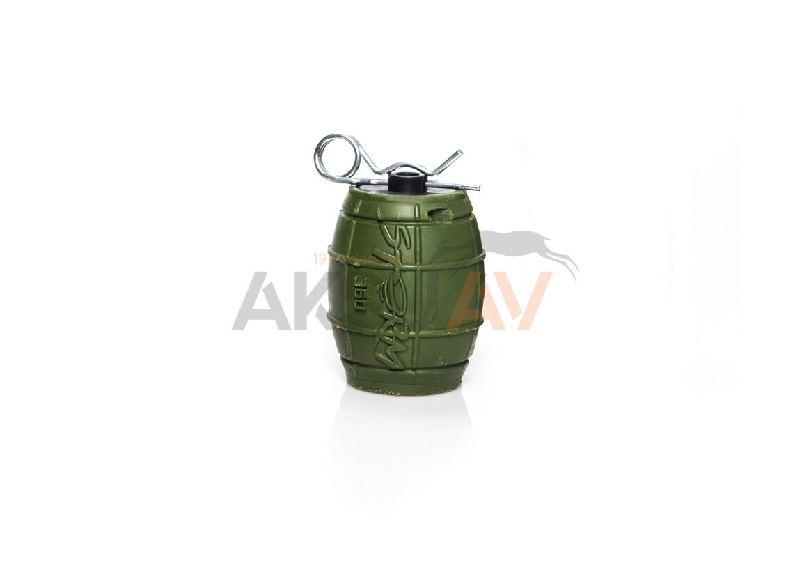ASG Storm Grenade 360 Derece AirSoft Oyun El Bombası, Haki Renk (Oyuncak)