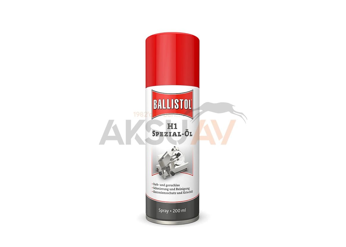 Ballistol H1 Special 200 ml. Özel Sprey Yağ (Gıda Amaçlı)