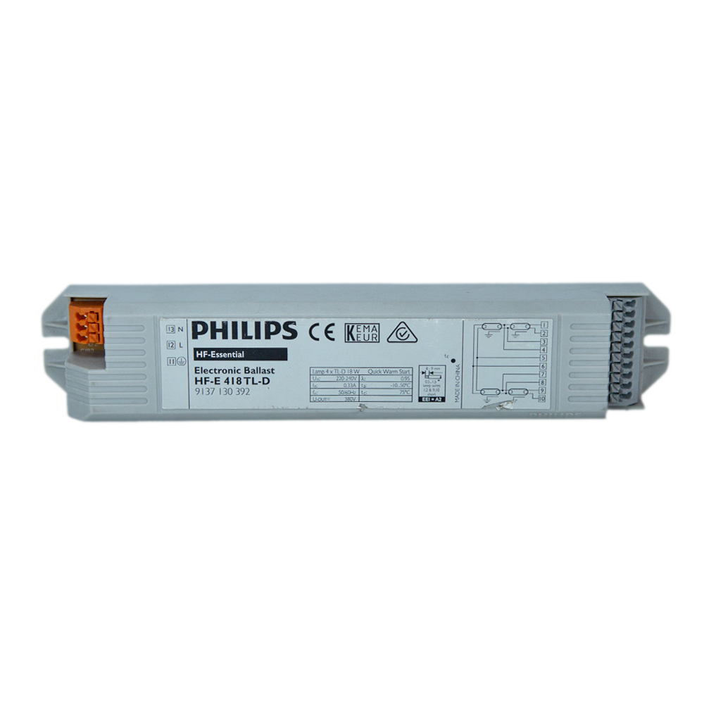 Philips HF-E 4x18W Elektronik Balast