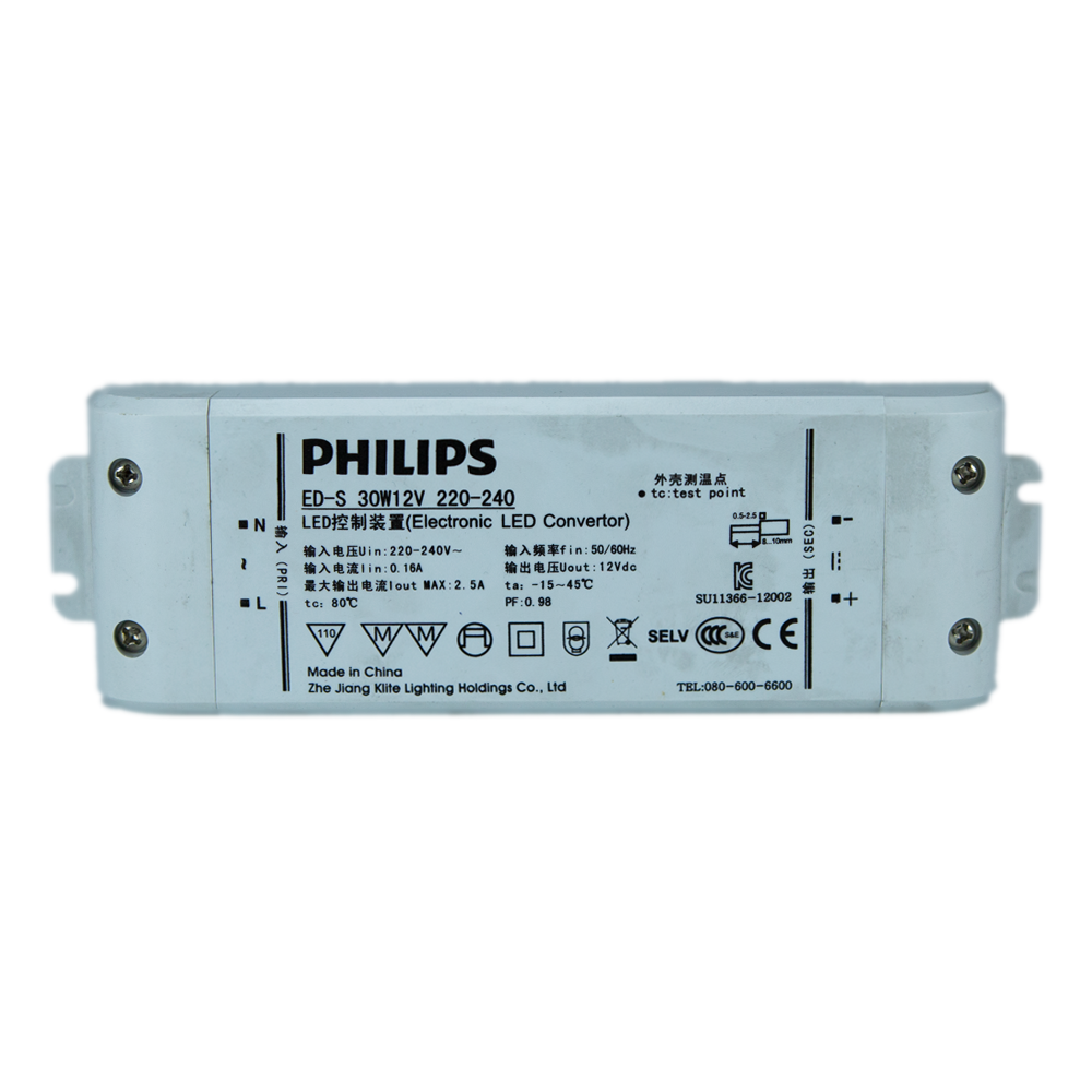 Philips ED-S 30W 12V 0.16A Led Trafo