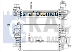 OPEL MERIVA B  1.3 CDTI TURBO RADYATÖRÜ,1302142