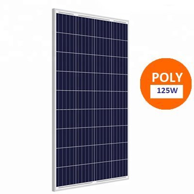 125W POLYKRİSTAL GÜNEŞ PANELİ