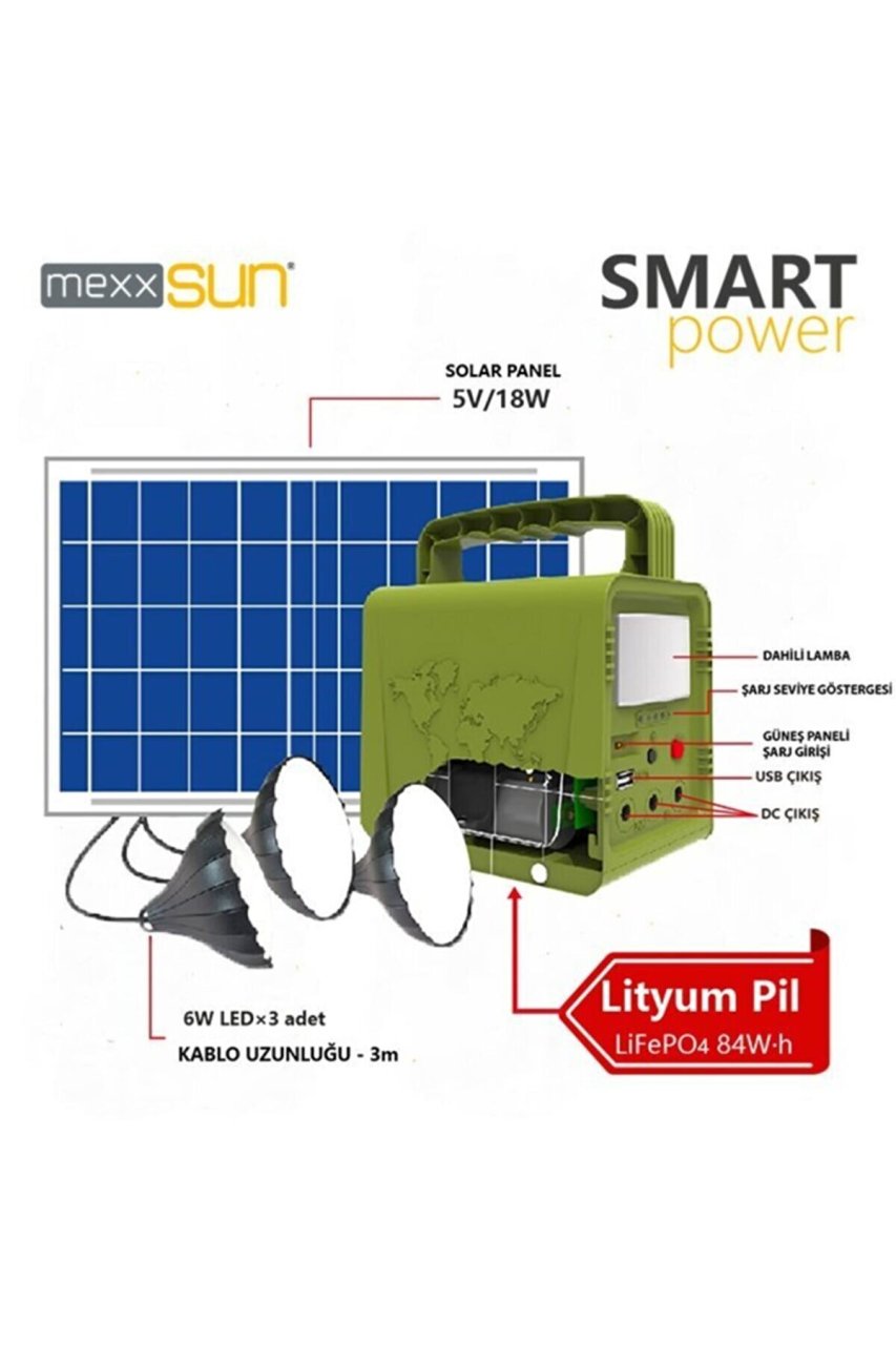 Smart Power Solar Bahçe Ve Sokak Aydınlatma