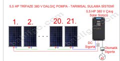 5.5HP DALGIÇ POMPA - TARIMSAL SULAMA SİSTEMİ