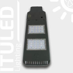 Solar LED Güneş Enerjili Direk Üstü Alüminyum Sokak-Cadde Armatürü 40W Işık ve Hareket Sensörlü ITU10202