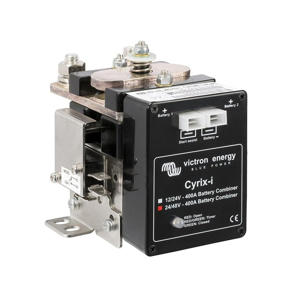 Cyrix-i 24/48V-400A intelligent combiner