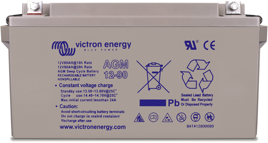 Victron Energy 12V/110Ah AGM Deep Cycle Batt. (M8)