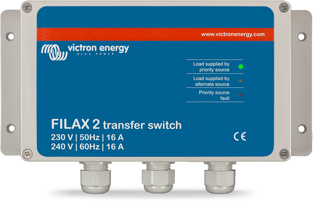 Victron Filax-2  230V/50Hz-240V/60Hz Automatic Transfer Switch