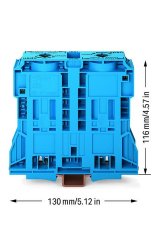 285-1184 2 iletkenli geçiş klemensi; 185 mm²