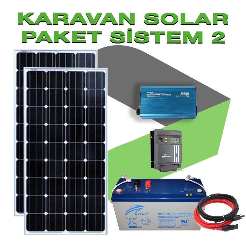 KARAVAN SOLAR PAKET SİSTEM 2