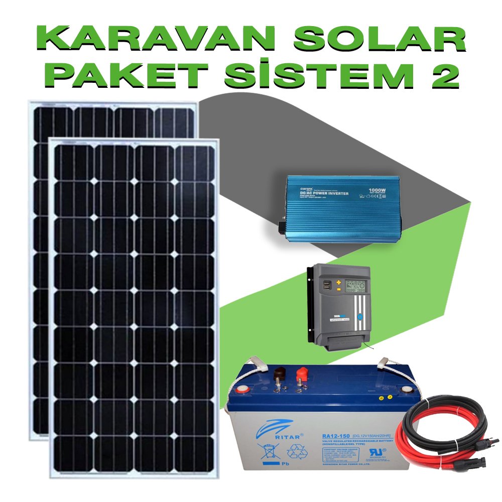 KARAVAN SOLAR  PAKET SİSTEM 2