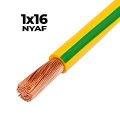 1x16 NYAF Sarı-Yeşil Topraklama Kablo