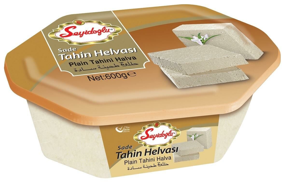 Seyidoğlu Sade Tahin Helva 600 gr Kutu