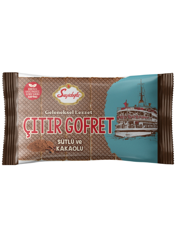 Seyidoğlu Çıtır Gofret - Sütlü Ve Kakaolu(200 GR)