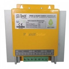 Set İ-1000W 48V Rüzgar Türbini + Hibrit Şarj Kontrol Cihazı iSTA-BREEZE