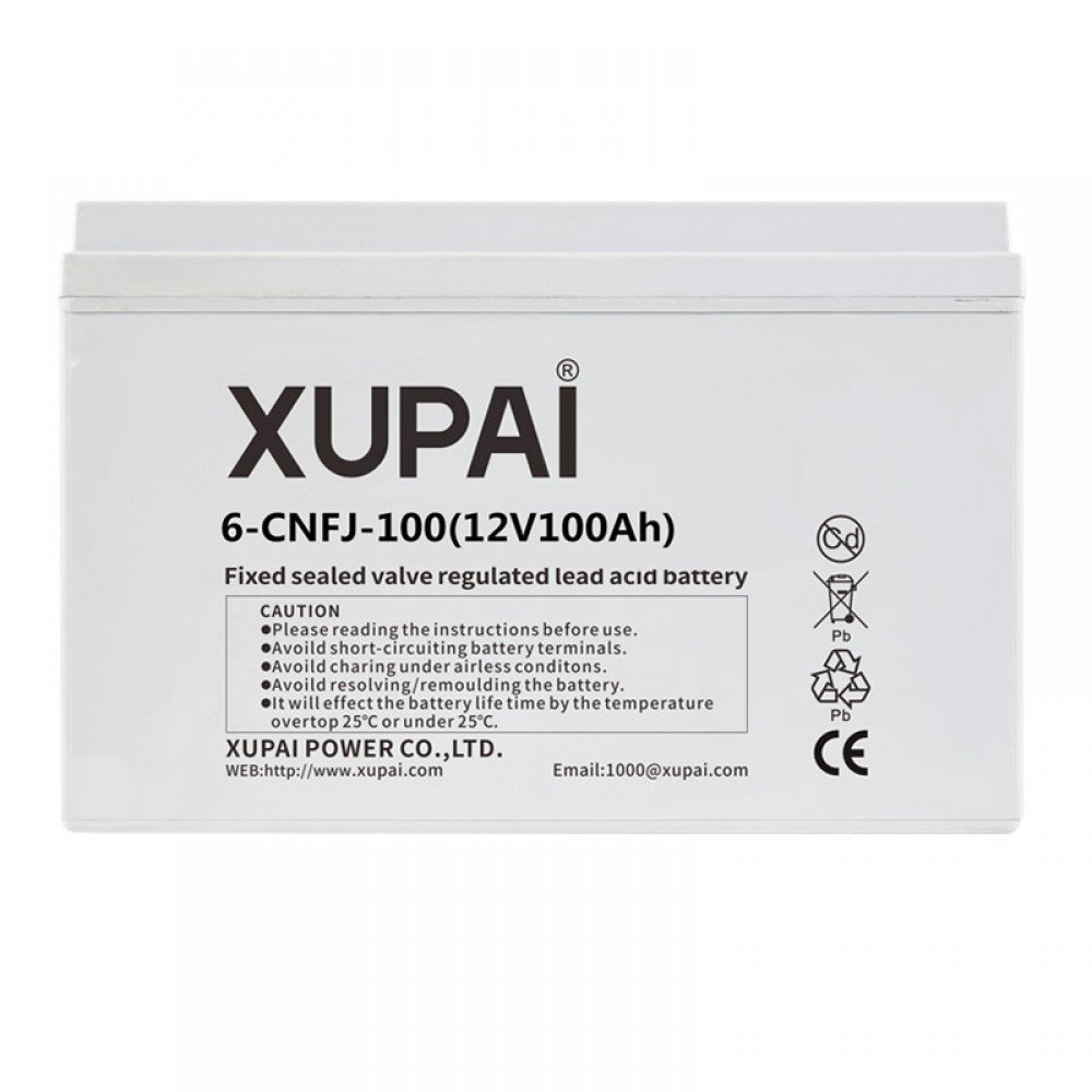 XUPAİ 100 AMPER 12 VOLT JEL AKÜ