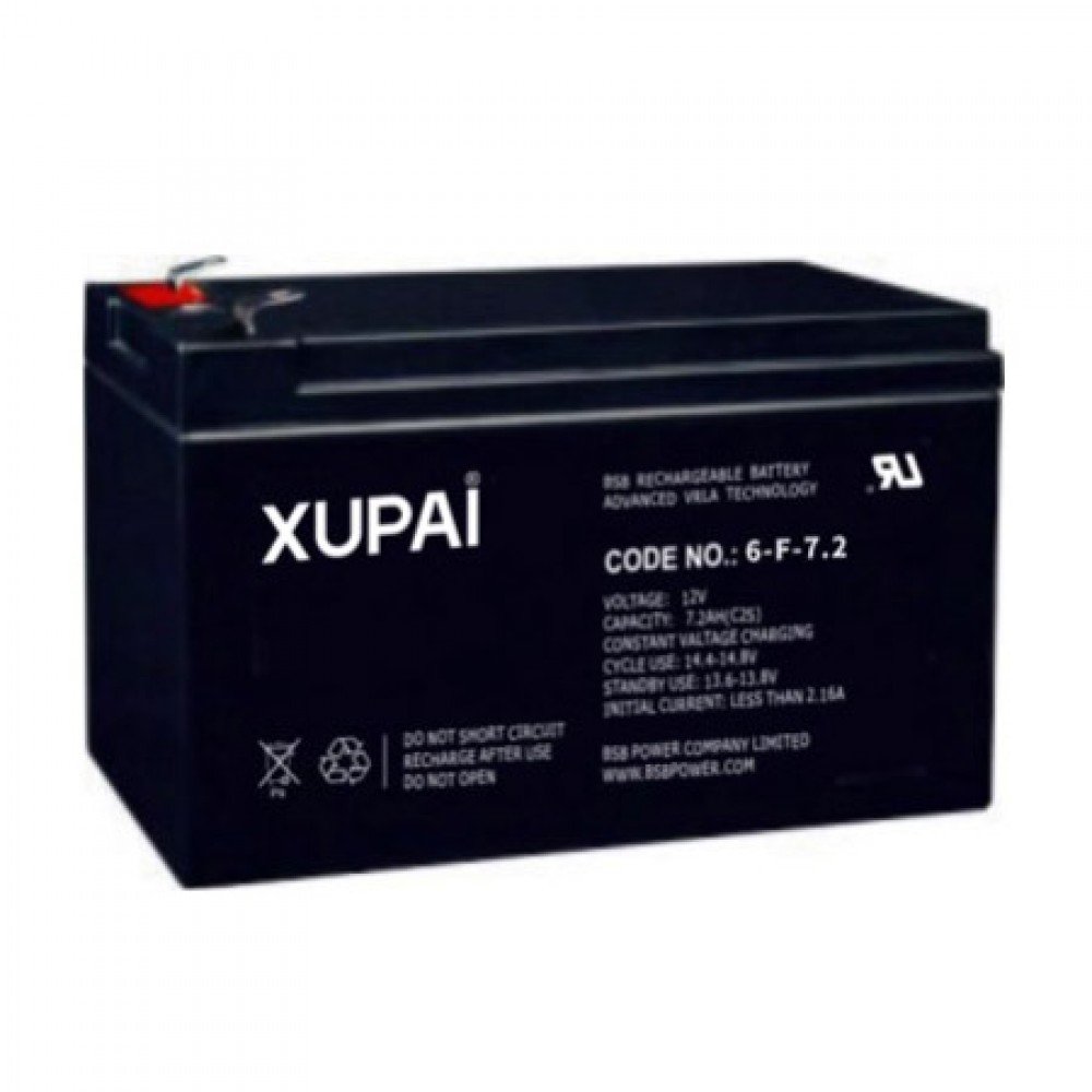 XUPAİ 7 AMPER 12 VOLT KURU AKÜ