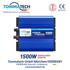 TOMMATECH 1500 W WATT 12 V Volt / 220V ÇEVİRİCİ İNVERTER İNVERTÖR