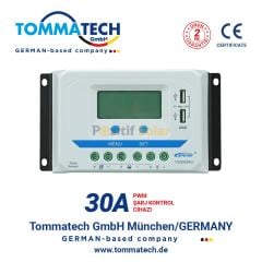 Tommatech 30A PWM Şarj Kontrol Cihazı