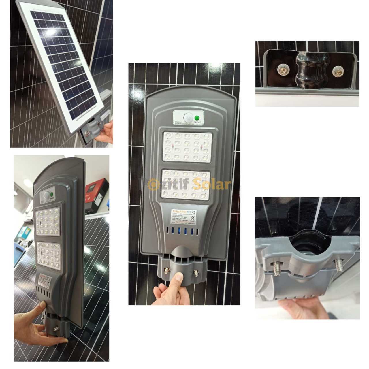 40 WATT SOLAR SOKAK LAMBASI