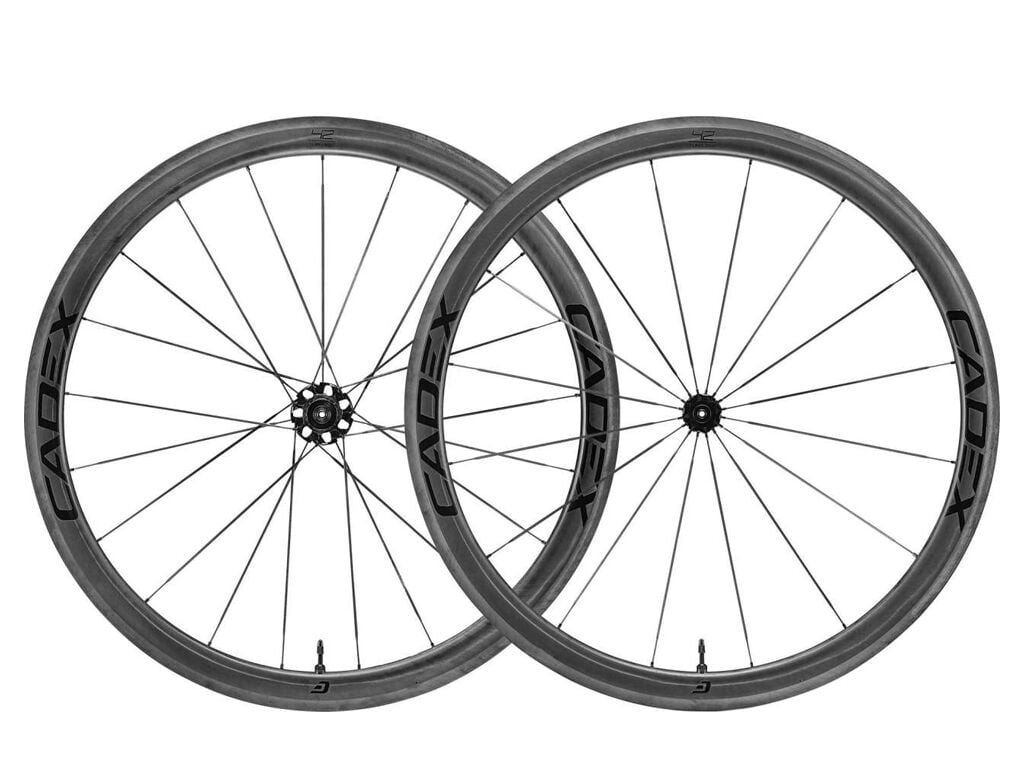 Cadex 42 Rim Brake Karbon Teker Seti