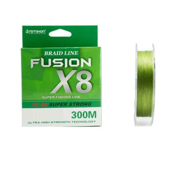 Remixon Fusion 8x 8 Kat 300m Örgü İp Misina Yeşil