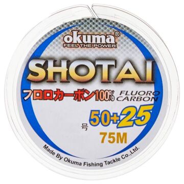 Okuma Shotai %100 Fluorocarbon Olta Misinası 75m 0,370mm