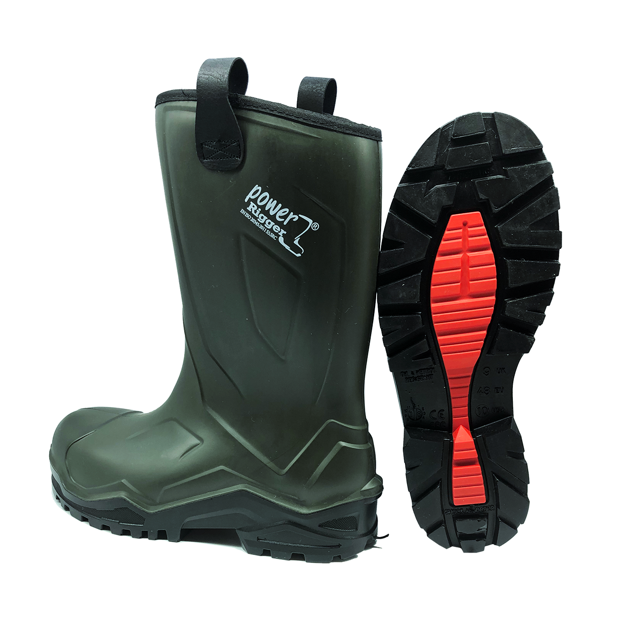 Pollyboot Power Rigger S5 Çelik Burun/Tabanlı,İçi Yünlü Çizme- 42