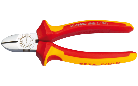 CETA FORM G12-18-0180 1000V İzoleli Yan Keski 180 mm