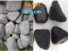 Nif Organik Tamburlanmış Bazalt 2-4 cm 20 Kg - Dekoratif ve Doğal