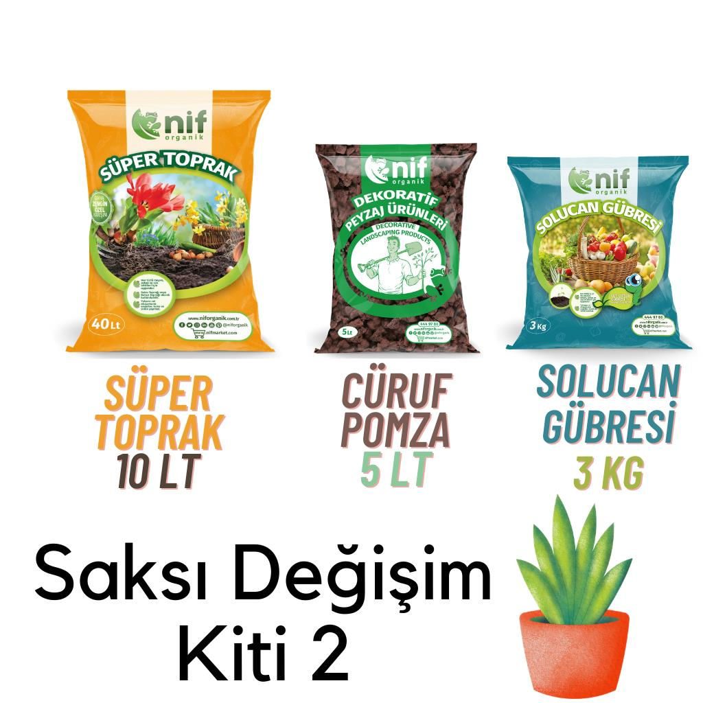 SAKSI TOPRAĞI DEĞİŞİM KİTİ 2, Saksı Toprak için özel karışım